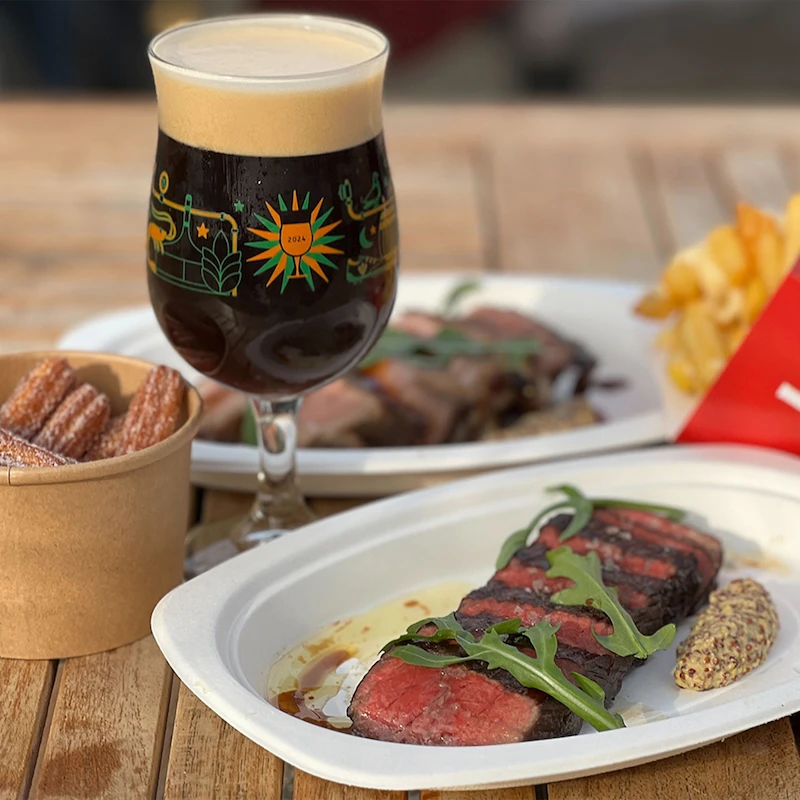 MC performing on stage with purple lights